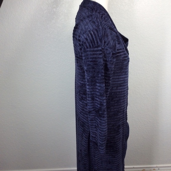 Navy Suzanne Betro Sleeve Duster Cardigan - Picture 4 of 11